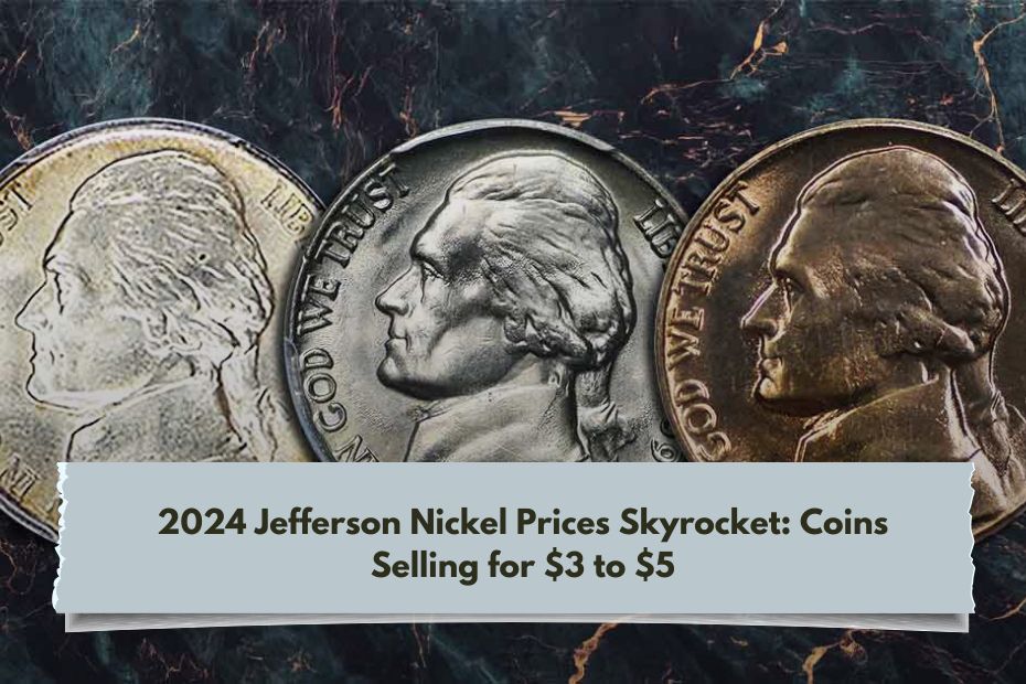 2024 Jefferson Nickel Prices Skyrocket Coins Selling for 3 to 5